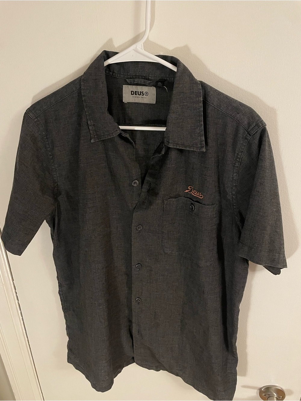 Men's Deus Short Sleeve Button-Up Shirt